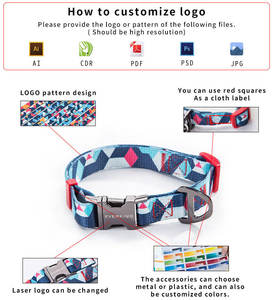 Collar de entrenamiento táctico Para Perros, collarín personalizado de diseño de lujo, venta al por mayor - Product Image 5