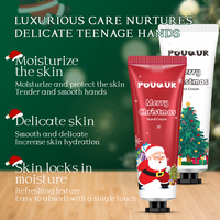 Ensemble de crèmes pour les mains POUQUR entièrement en anglais, nourrissantes, hydratantes, anti-sécheresse, cinq pièces pour l'automne et l'hiver, vente en gros, cadeau de Noël