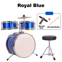 Ensemble de batterie pour enfants pour débutants Ensemble de batterie de jazz Jouet musical Instrument de percussion Cadeau pour garçons âgés de 2 à 8 ans Livraison gratuite.