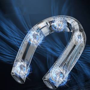 Nuevo ventilador de cuello recargable de 5 núcleos de semiconductores de hielo, mini ventilador eléctrico portátil y portátil para <span class=keywords><strong>coche</strong></span>, <span class=keywords><strong>precio</strong></span> al por mayor - Product Image 6