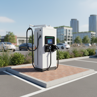 Nuevo Cargador Rápido de CC 2026 Blanco Neutro TDT YLNXD60KE02-M01 60KW con Interfaces Duales CCS2/GBT para Vehículos Eléctricos, Certificado TUV, 380V
