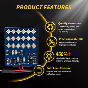 Luces LED para el Interior del Vehículo, Lámpara de Techo de Doble Color, 18 SMD 3030 LED, 2.2W, Lámpara de Lectura, Luces de Techo, Bombilla de 12V - Product Image 6