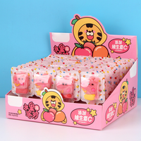 Bonbons gélifiés HALAL en forme de petit cochon rose, saveur fruitée, marque privée, vente en gros d'usine OEM