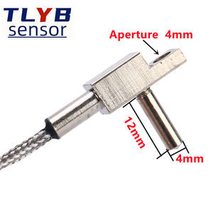 Pelari Panas Termokopel Tipe-t Garis Sensor Suhu Tipe K J Pelat Pemisah <span class=keywords><strong>Probe</strong></span> Temperatur, Cetakan Sudut Kanan Tipe J - Product Image 2