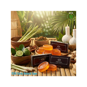 สบู่สมุนไพรธรรมชาติเคซีเอ็มคอร์ดี้ ผสมว่านหางจระเข้ ช่วยบำรุงผิวและสูตรอ่อนโยนสำหรับทำความสะอาดผิวหน้าและผิวกาย เหมาะสำหรับทุกสภาพผิว - Product Image 2