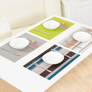 Modern Minimalist Rectangular Placemat Heat Insulating Table Mat Western Style Dish Mat For Dining Set - Product Image 1