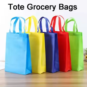 Bolsa de Compras Reutilizable Personalizada con Logotipo, Ecológica, Reciclable, de Tela No Tejida, para Supermercado, Venta Caliente - Product Image 4