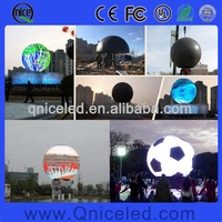 Pantalla LED Esférica de Alto Brillo para Exteriores, Pantalla de Video 3D, Esfera LED Programable P2 P2.5 P3 P4 P5 P6 P10