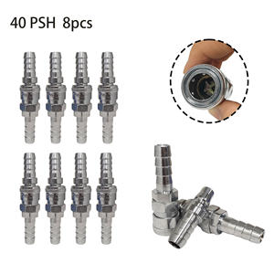 Acoplador Neumático de Liberación Rápida 20 30 40 SH PH, Conector para Línea de Aire para Manguera de 8 mm y Compresor - Product Image 1