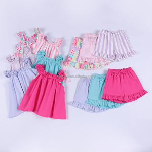 Abbigliamento Estivo per Bambine 2026, Set di Vestiti per Bambini, Completi per Bambine Piccole, Vendita all'Ingrosso, Logo Personalizzato, MOQ Basso - Product Image 2