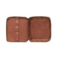 Sac d'artiste cosmétique de voyage professionnel étui de maquillage en cuir véritable étanche avec couvercle de chargeur de support de téléphone PC pratique