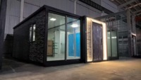 Maison conteneur pliable et extensible HESHI de haute qualité, 40 pieds, 2, 3 ou 4 chambres, moderne, modulaire, respirante, pour l'extérieur