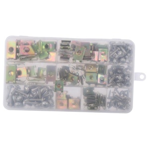 200件汽车仪表板用u形夹和螺钉分类套件 - Product Image 2