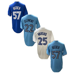 Maillots de baseball 2026 neufs, pas chers, en gros, avec surpiqûres, équipe américaine, Toronto, personnalisables, tous les joueurs, 27 Guerrero Jr., 30 Kirk - Product Image 3