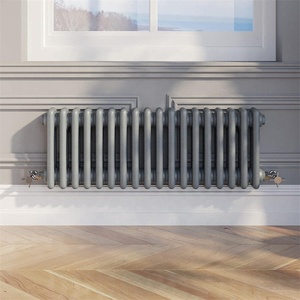 <span class=keywords><strong>Radiateur</strong></span> colonne en <span class=keywords><strong>fonte</strong></span> pour chauffage hydronique, 2 radiateurs pour système CVC, <span class=keywords><strong>à</strong></span> poser au sol avec solutions de conception graphique - Product Image 3
