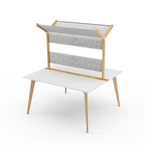 Poste de travail en forme de <span class=keywords><strong>Y</strong></span> pour le personnel, meubles de bureau, Table, bureau moderne, cloison de poste de travail - Product Image 5