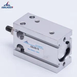 Abilkeen SMC Loại áp lực cao khí nén xi lanh mht2 nhỏ nhỏ nhỏ gọn hướng dẫn khí nén Robot Gripper Kẹp ngón tay xi lanh