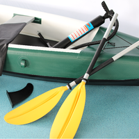Nouveau Style Portable détachable mer goutte point gonflable Kayak bateau de pêche 2 places 2 personnes aviron Kayak à vendre