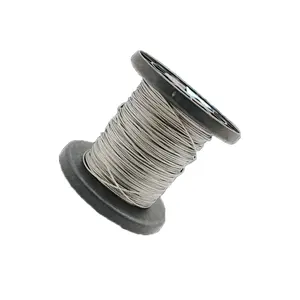 Ventes directes d'usine, fabriqué en Chine 1mm joint de câble de sécurité utiliser câble enduit de zinc câbles en acier tressés toronnés à vendre