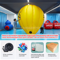 Boules gonflables d'enregistrement de célébrité d'Internet populaire pour la décoration de campagne publicitaire Ballons à air chaud personnalisables
