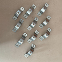 Pince de fixation en U sur mesure en aluminium/acier inoxydable galvanisé pour serre agricole