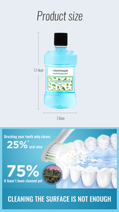 Enjuague bucal de etiqueta privada al por mayor, frutas de melocotón orgánicas naturales, cuidado de la <span class=keywords><strong>boca</strong></span>, limpieza con olor peculiar, enjuague bucal - Product Image 5