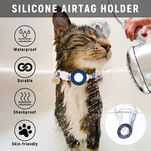 <span class=keywords><strong>Collier</strong></span> <span class=keywords><strong>pour</strong></span> <span class=keywords><strong>chat</strong></span> à dégagement rapide 2026 en polyester imperméable et durable, respectueux de la peau, avec étui de protection <span class=keywords><strong>pour</strong></span> traceur <span class=keywords><strong>GPS</strong></span> Airtag – Vente chaude - Product Image 6