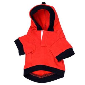 ملابس سانتا الكريسماس المطبوعة بأرجل الكلاب، سترة من البوليستر والقطن بحجم مخصص، قميص بغطاء للرأس بتصميم غربي لطيف كلاسيكي وحديث - Product Image 6