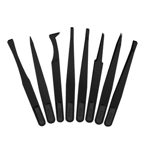 <span class=keywords><strong>แหนบ</strong></span>ถอนคิ้วที่แม่นยำ<span class=keywords><strong>แหนบ</strong></span><span class=keywords><strong>แหนบ</strong></span>สเตนเลสป้องกันไฟฟ้าสถิตย์ Esd-12 - Product Image 6