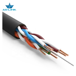 Sftp <span class=keywords><strong>UTP</strong></span> CAT5E PVC PE áo khoác đồng trần CCA dây dẫn LAN <span class=keywords><strong>Cat</strong></span> <span class=keywords><strong>5E</strong></span> 4 cặp 1000ft 305m cáp internet - Product Image 3