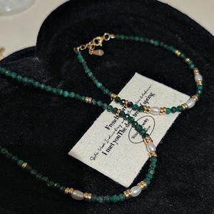 S925 Sterling Silver Women's Versatile Pendant Chocolate Bean Enamel Dropper Colored Candy <b>M</b> Bean Fashion Beaded <b>Necklaces</b> - Product Image 4