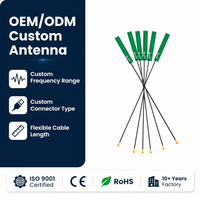 Antenne intégrée PCB LoRa GSM à polarisation verticale 15dBi, connecteur RF à fréquence personnalisée pour terminaux de communication sans fil IoT