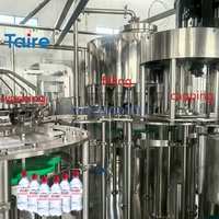 Machine de remplissage d'eau minérale entièrement automatique 100ml 200ml 500ml 750ml pour eau pure et eau minérale Taire
