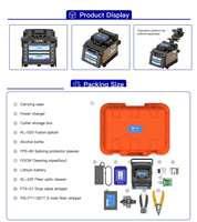 Optical Fiber Splicing Machine JILONG KL-500E KL-520 Optical Fiber Welding Machine Splicer fusion Splicer
