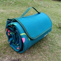 Tapis de pique-nique matelassé en polaire pliable, imperméable et résistant au sable, de haute qualité, personnalisable avec logo, pour la plage et le camping
