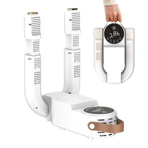 Asciugascarpe Elettrico Portatile con Timer, Macchina Asciugatrice per Scarpe e Guanti, Pieghevole, con Aria Calda e UV - Product Image 1