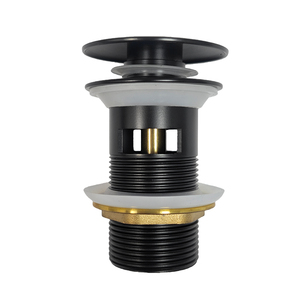 <span class=keywords><strong>Évier</strong></span> escamotable en laiton peint noir, acier inoxydable, 1 1/4 pouce, <span class=keywords><strong>ressort</strong></span> anti-fuite pour lavabo de salle de bain - Product Image 4