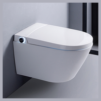 Produit très vendu - WC intelligent électrique mural sans bride de style européen avec réservoir dissimulé