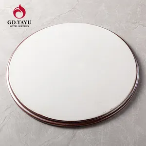 Plate Round Ceramic Dinner Plate 2020 New Arrival Japanese Style Round Red Big Round Flat Rustic Iron Cast Porcelain 8.5/10/12inch Steak Ceramic Dinner Plate