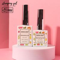SAGALAGA Gel d'estampage pour ongles, application facile, design DIY, séchage à l'air, sans lampe, OEM ODM, marque privée