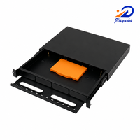 Panel de Conexiones Desmontable Elite 1U de 24 Fibras con Cajón ODF Deslizable, Montaje en Rack, Compatible con SC LC ST FC
