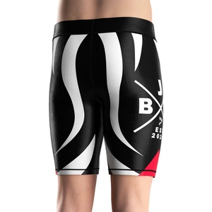 Pantalones Cortos de Compresión Deportivos Híbridos Sublimados OEM de Alta Calidad para Gimnasio, Judo, Grappling, Lucha y MMA - Product Image 6