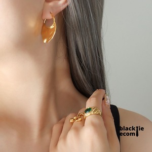 Pendientes de Acero Inoxidable de Moda para Mujer, Hipoalergénicos, para Uso Diario, Disponibles para la Venta, de Proveedor Indio - Product Image 3