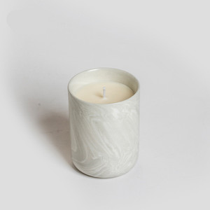 Tarro de vela cilíndrico vacío de cerámica nórdica para decoración del hogar de alta calidad, fabricación de velas perfumadas DIY - Product Image 1