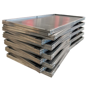 خدمات تصنيع المعادن المخصصة - اللحام والثقب بالتحكم الرقمي بالحاسوب لصفائح الفولاذ الكربوني/الفولاذ المقاوم للصدأ المطلية بالمسحوق حسب معيار ISO-9001 - Product Image 1