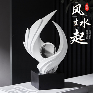 "Thịnh vượng và thịnh vượng" loạt các mặt hàng trang trí bằng nhựa bóng pha lê với ý nghĩa "sức sống vô tận", tủ rượu, L - Product Image 1