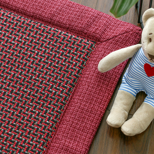 Tappetini da bagno intrecciati con orlatura larga tappetino super assorbente per l'acqua tappetino da bagno antiscivolo in memory foam - Product Image 3