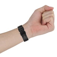 Bracelet de montre en silicone GLIGLE pour Garmin Forerunner 165/168/265/255/D2 Air X10/Bounce Music, boucle à ardillon 20/22 mm
