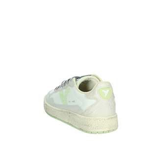 Sneakers pour femmes Victoria, blanc et vert, semelle épaisse, design VTR 1985 - Product Image 2