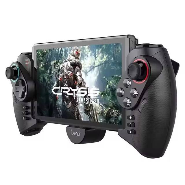 INNOASIA PG-SW777 Wireless BT Retractable Joystick Mobile Gaming Controller Game Wheel Steering Colorful Lighting for